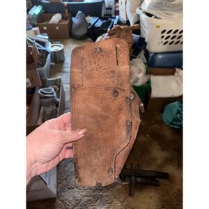 CLC Custom LeatherCraft Vintage Leather Drill Holster Tool Pouch NO. DRI-1 Brown